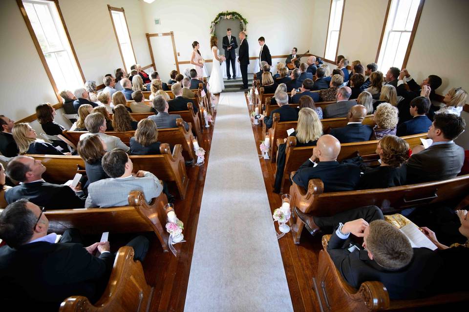 Chapel wedding