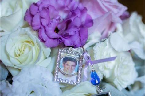 Baby breath centerpieces.