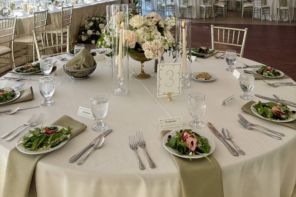 Reception Set Up