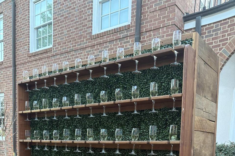 Champagne Wall