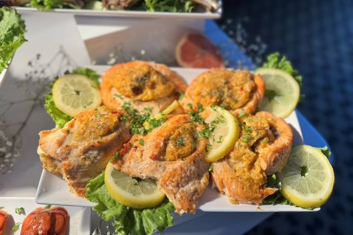 Stuffed Salmon