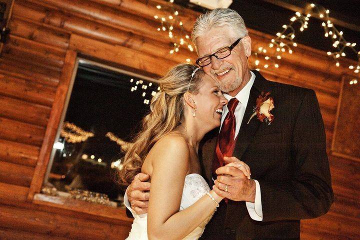 Bride and her father