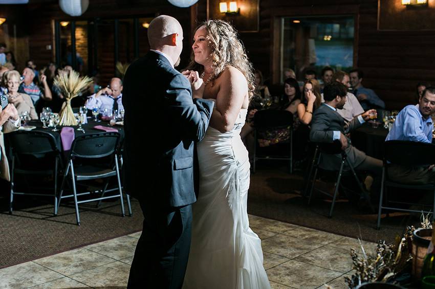 Couple dancing