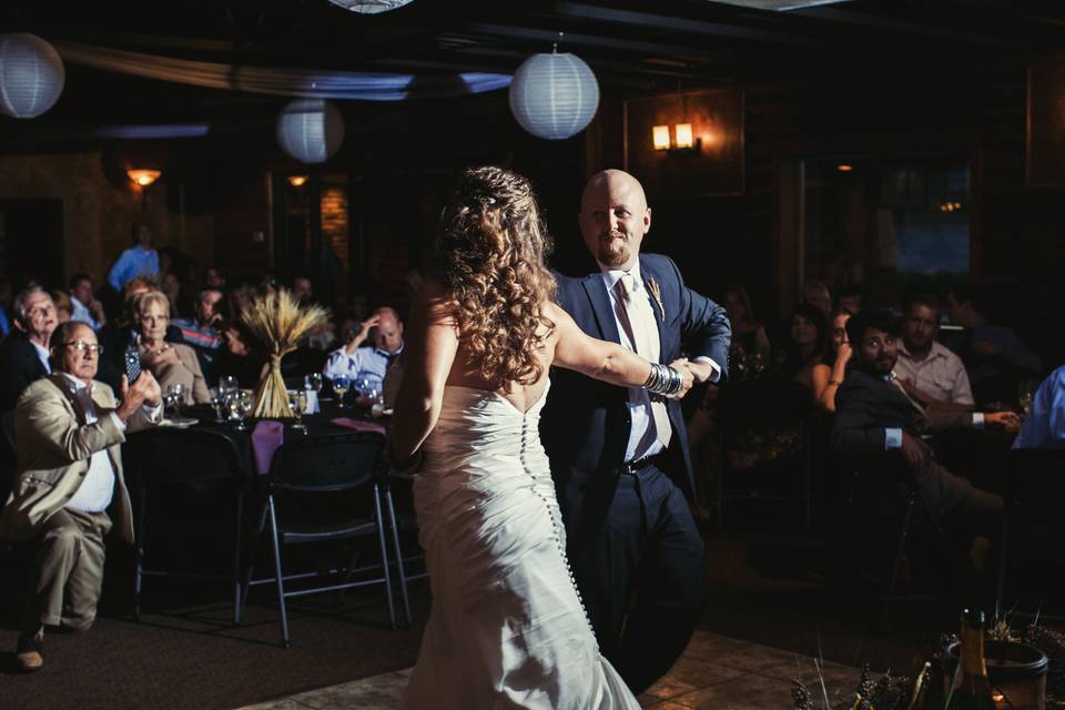 Couple dancing