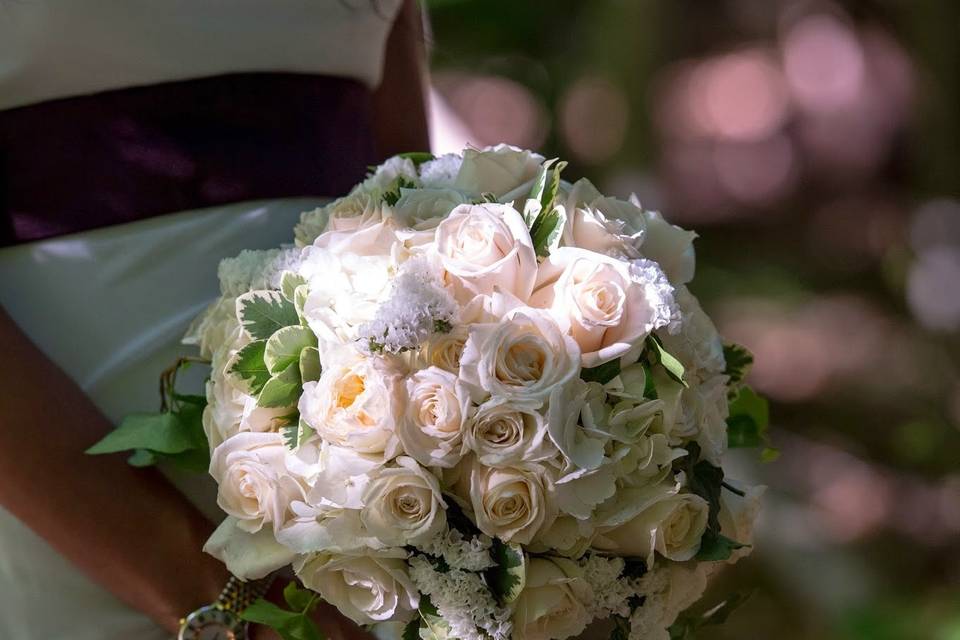 Wedding flower bouquet