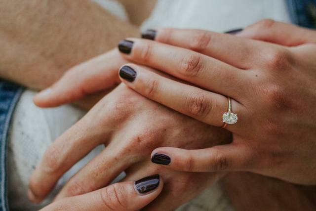 Hannah and Duke engagement