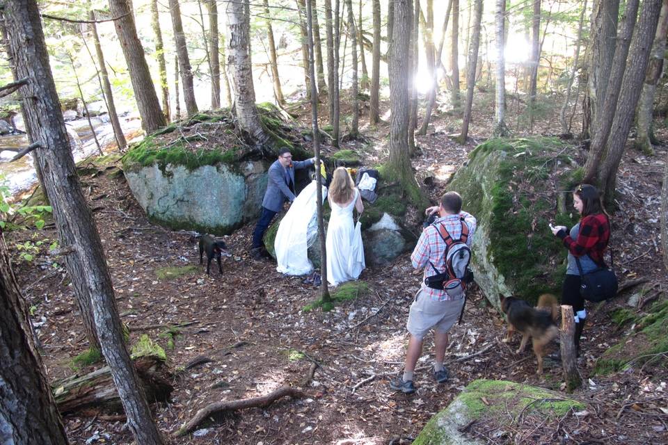 Paradise Falls, Harts Location, NH