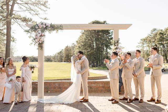 Arch on Patio