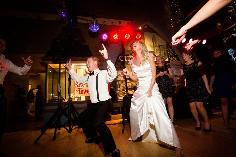 On the dance floor - Chris McGuire Photography