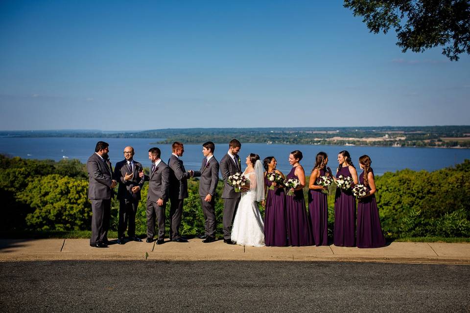 The wedding party - Chris McGuire Photography