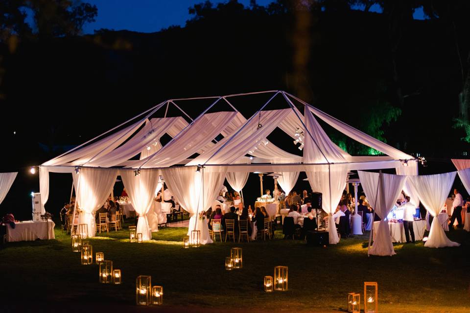 Marquee wedding