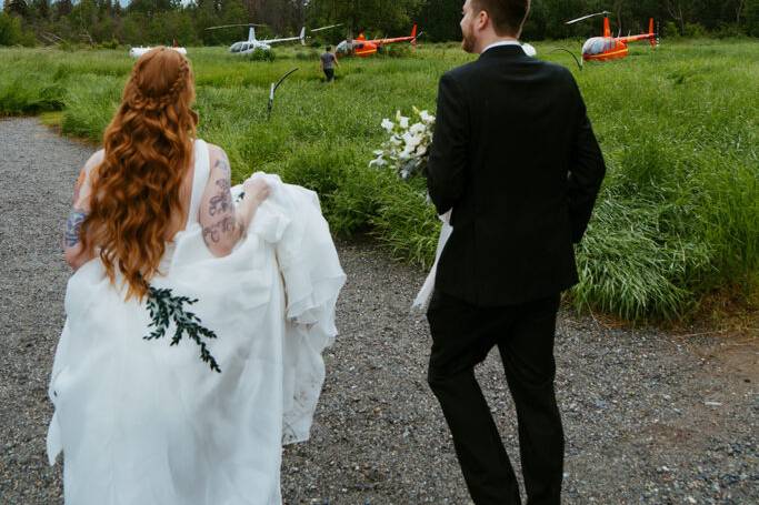 Alaska Helicopter Elopement