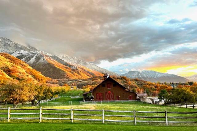 Barn with a view