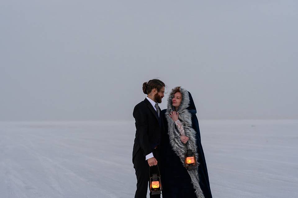 Elopement on the Salt Flats