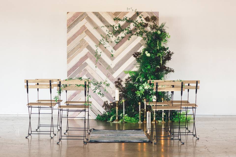 Ceremony Backdrop Inspiration