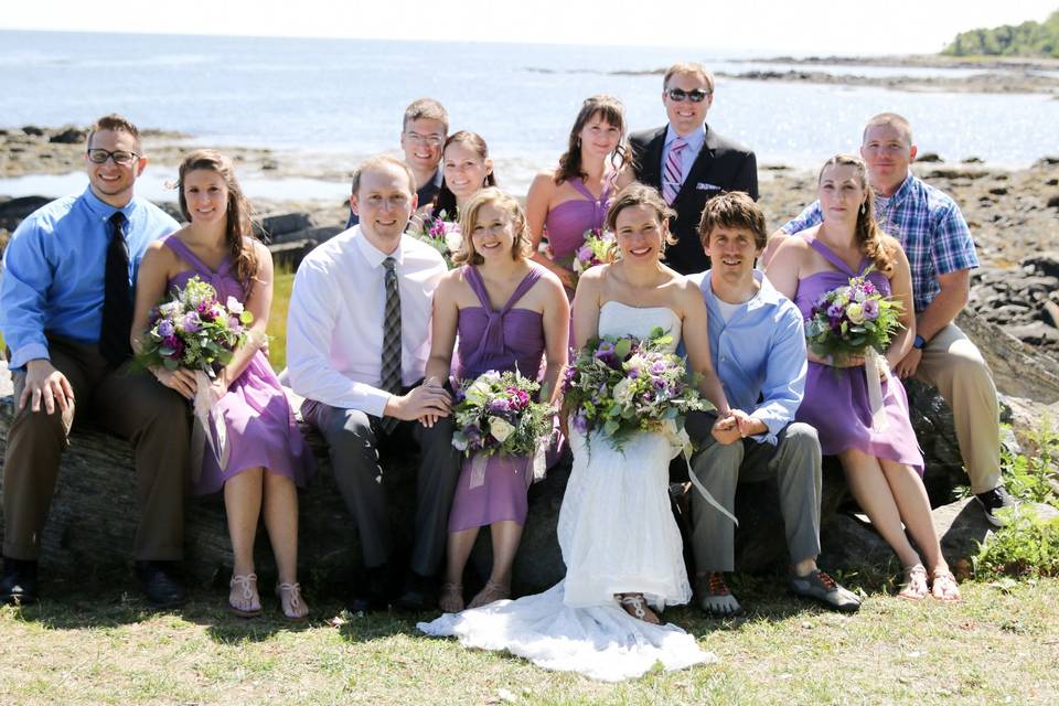 Great Island Common
New Hampshire
Bridal party