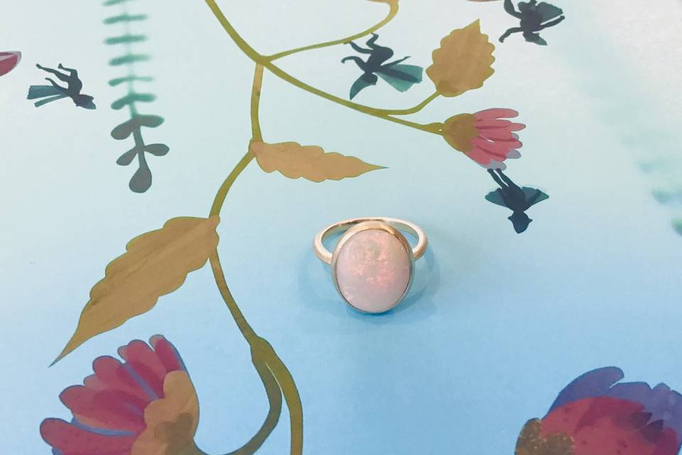 Custom Opal Ring