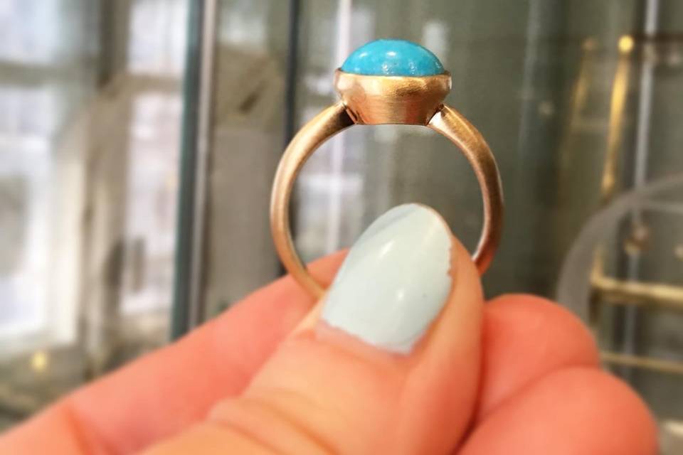 Custom Turquoise Ring
