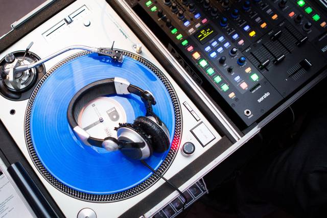 DJ set-up