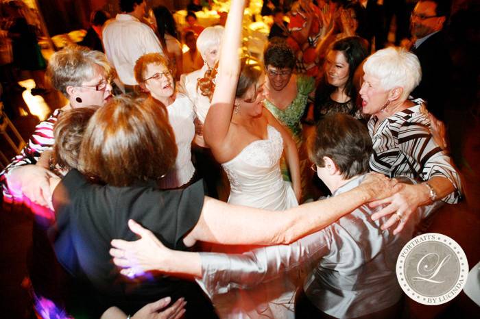 Wedding dance party