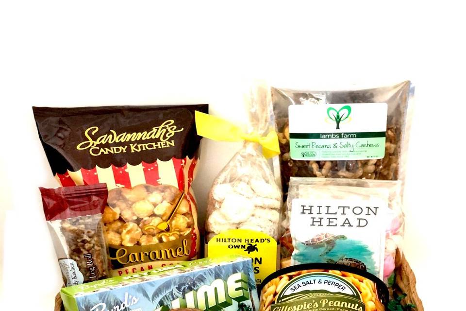 Snack gift baskets