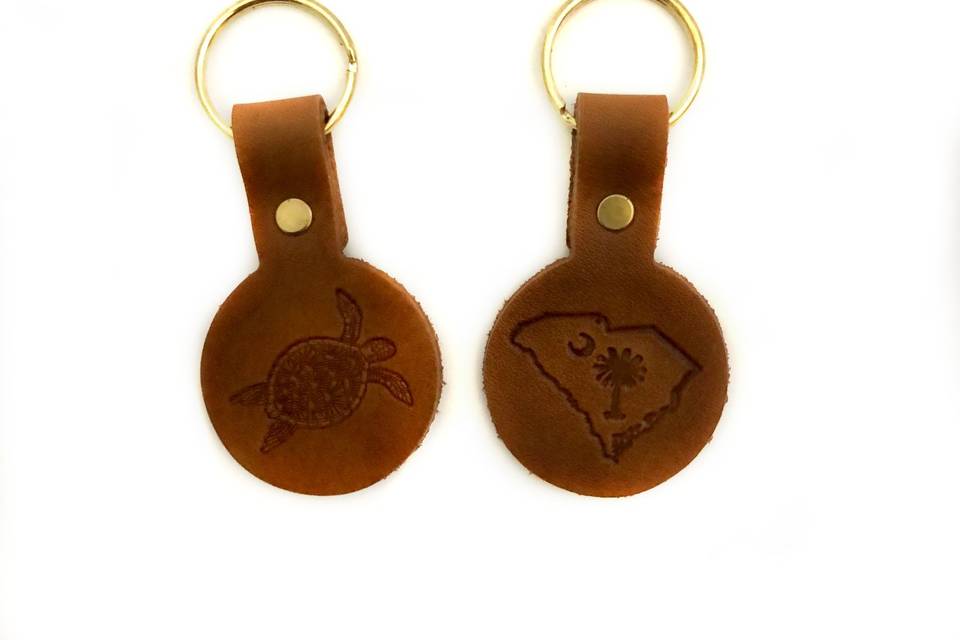 Leather Keychains