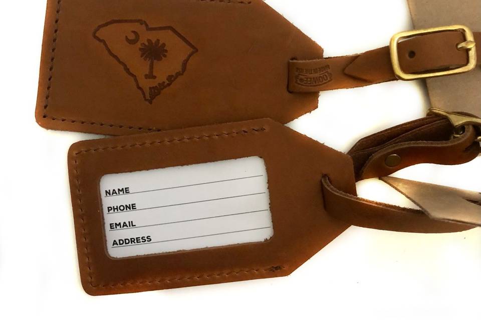 Leather Luggage Tags