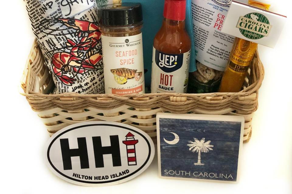 Lowcountry gift baskets