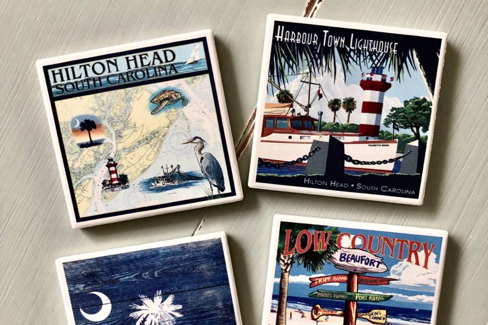 Hilton Head, SC coasters