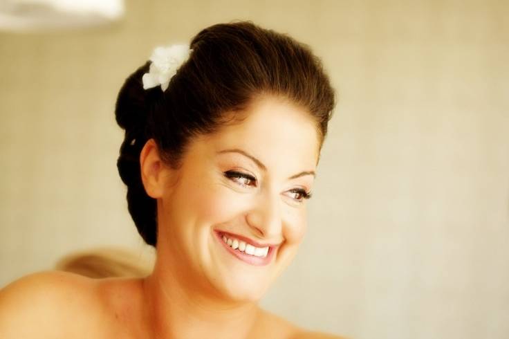 Excited for her big day