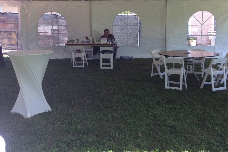 30x40 Tent with Side Windows! Works great for any type of event