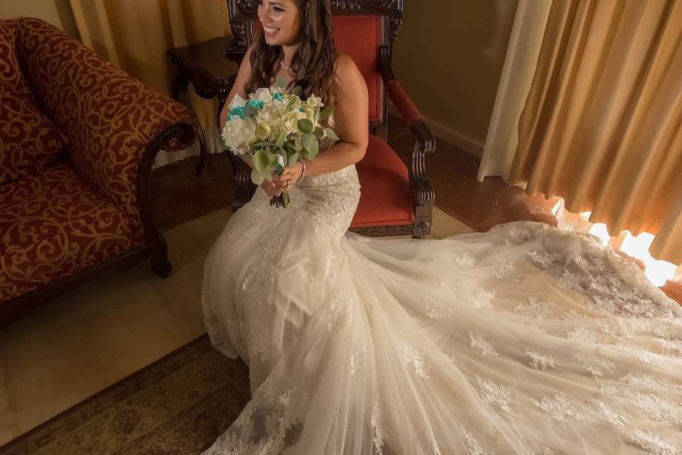 Gorgeous bride