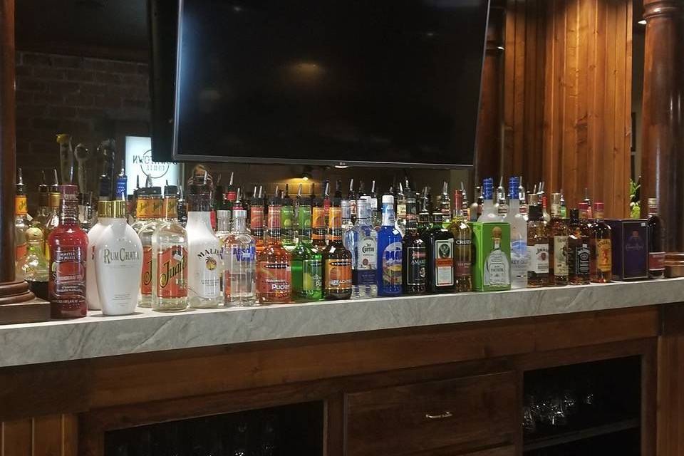 Bar area