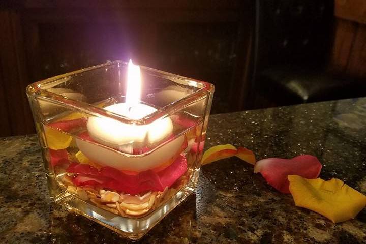 Candle decoration