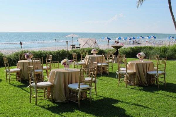 Cocktail Reception on the Gulf of Mexico!