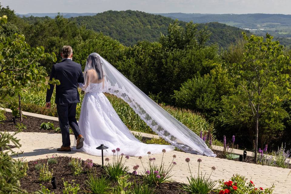 Couple Over the Valley