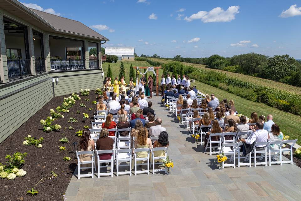 Outdoor Wedding Ceremony