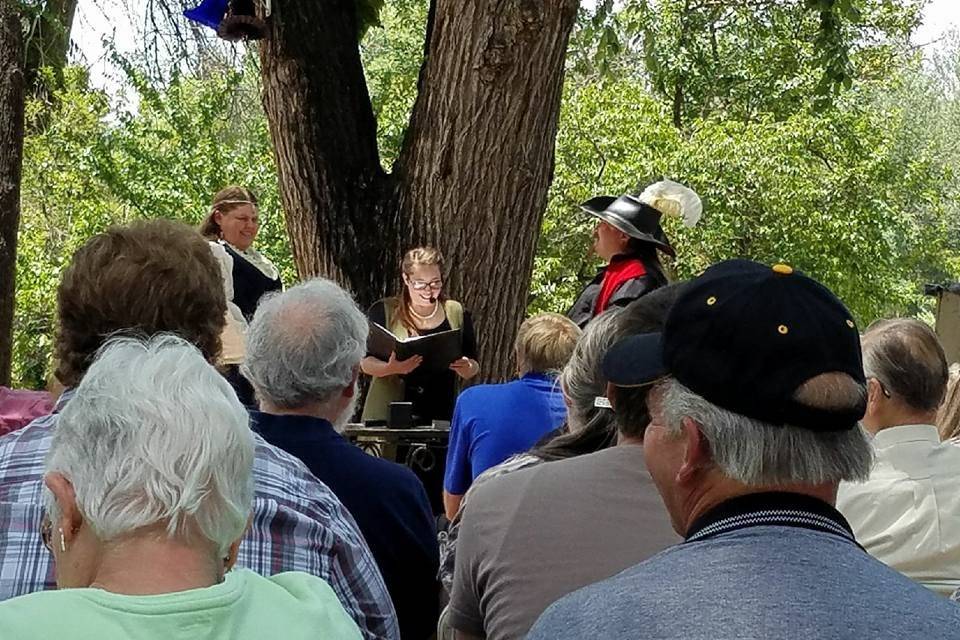 Outdoor ceremony