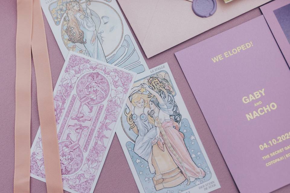 Stationery Jamila + Juliette