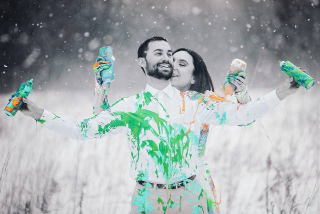 Wedding couple