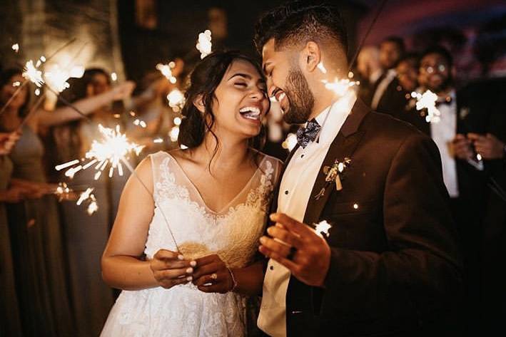 Love Wedding Sparklers