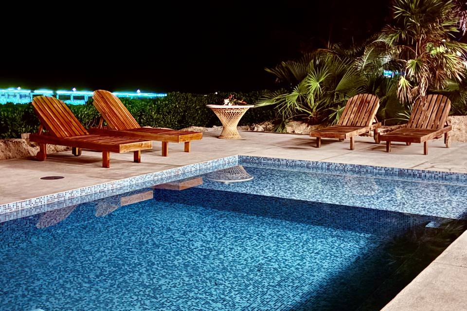 Night pool