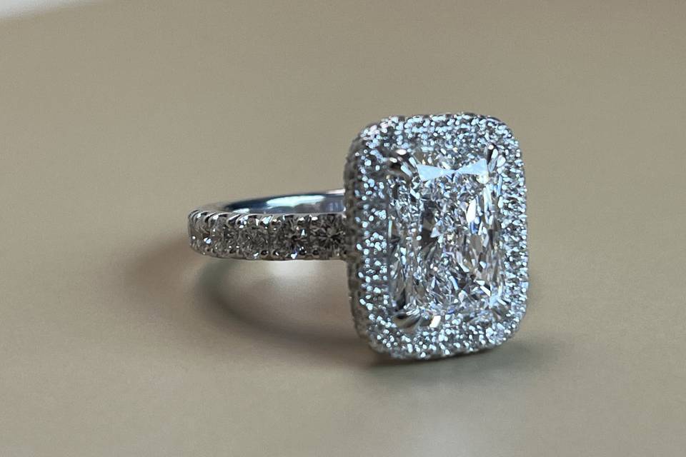 Stunning Diamond Engagement