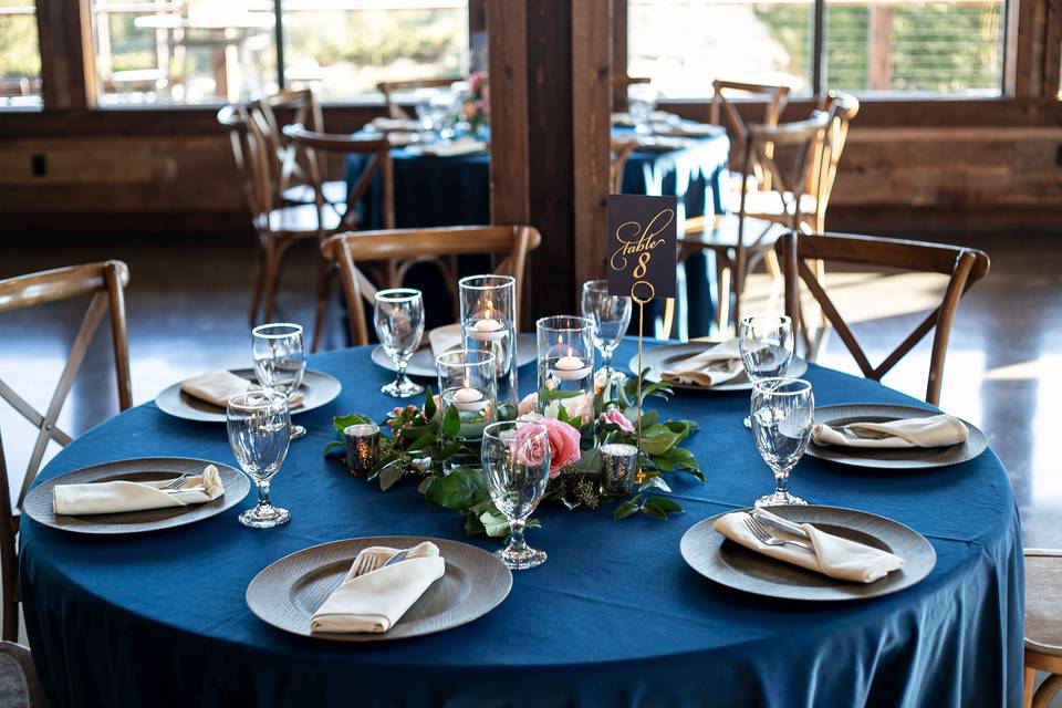 Rustic Navy Wedding