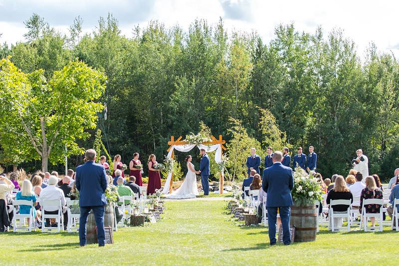 Lakeside ceremony