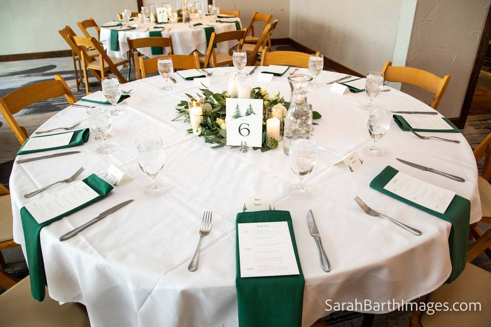 Winter Table Set