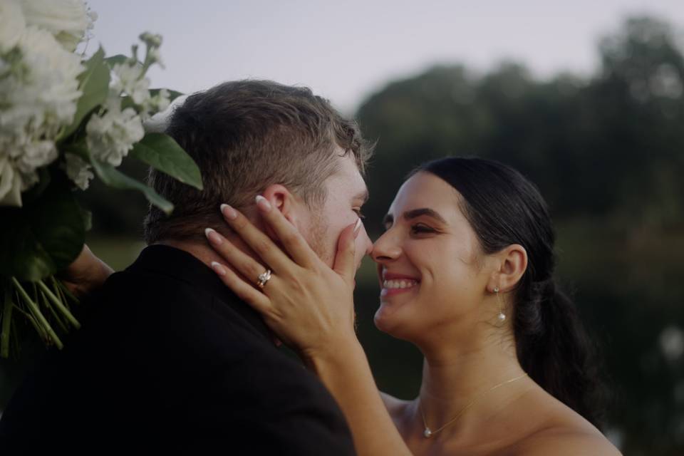 Cinematic Wedding Frame