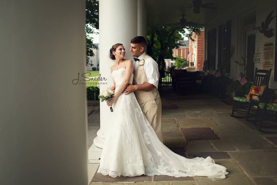 Creative couple portrait