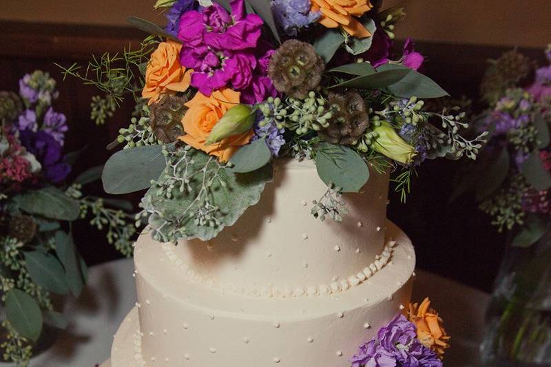 Cake floral design