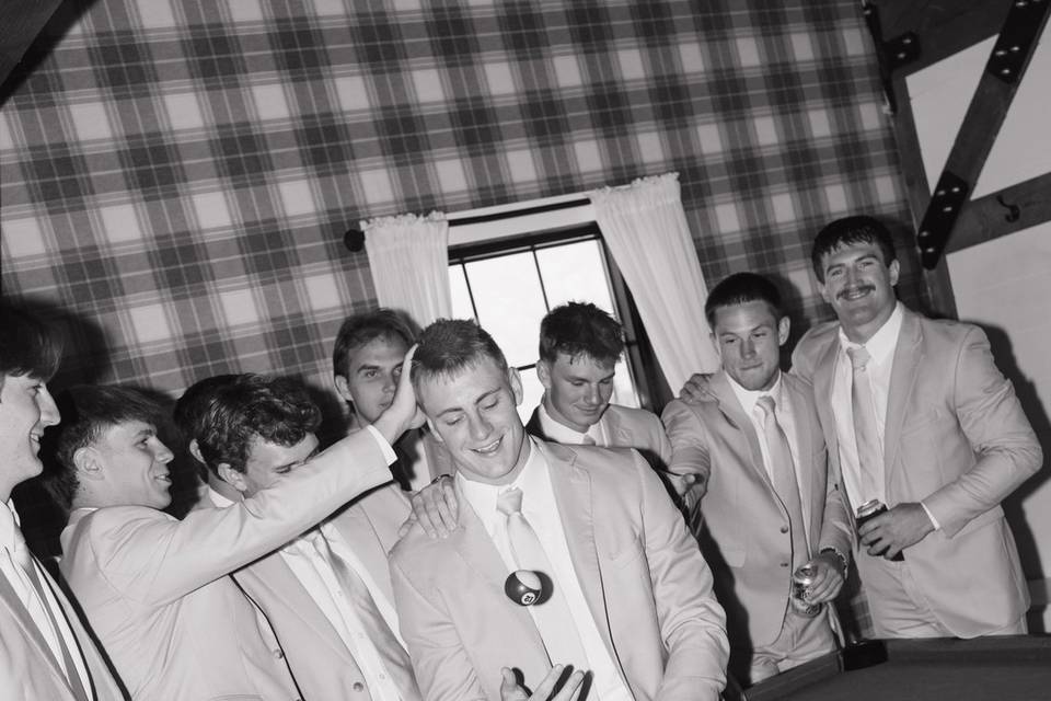 Groomsmen Getting Ready